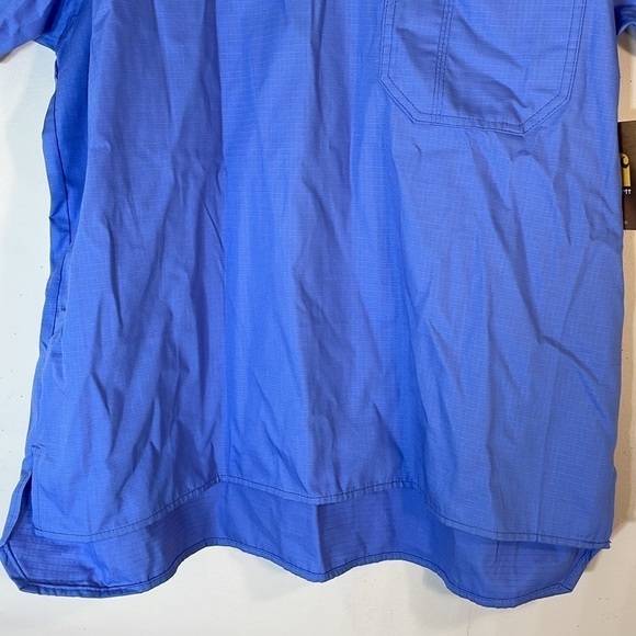 NWT. Carhartt Ripstop Surgical Shirt in Ceil Blue. Men’s Large. - Picture 9 of 16